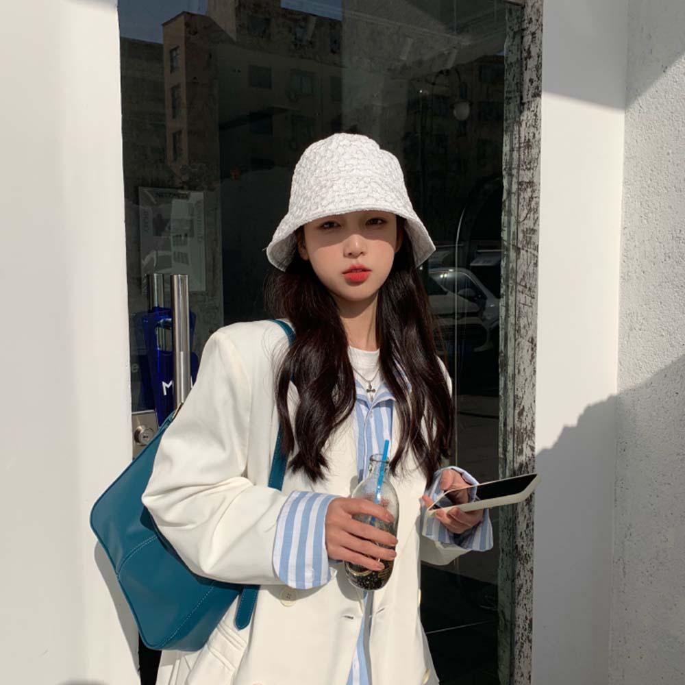 Nón vành tròn chống nắng phong cách Hàn Quốc thời trang cho nữ