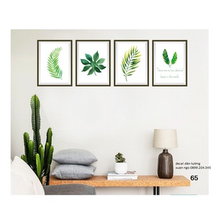 decal tranh dán tường