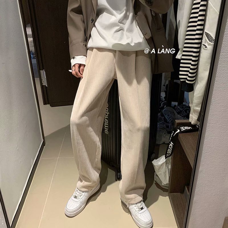 Quần dài ống rộng thời trang Hàn Quốc trẻ trung dành cho nam