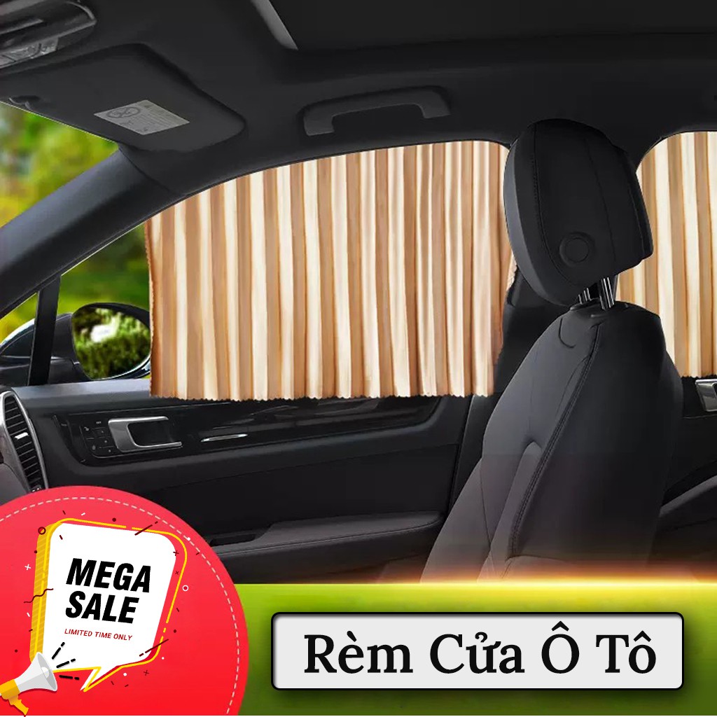 Rèm Cửa Ô Tô,Bằng Vải Có Gắn Nam Châm - Rèm Che Nắng Ô Tô,Bộ 4 Rèm