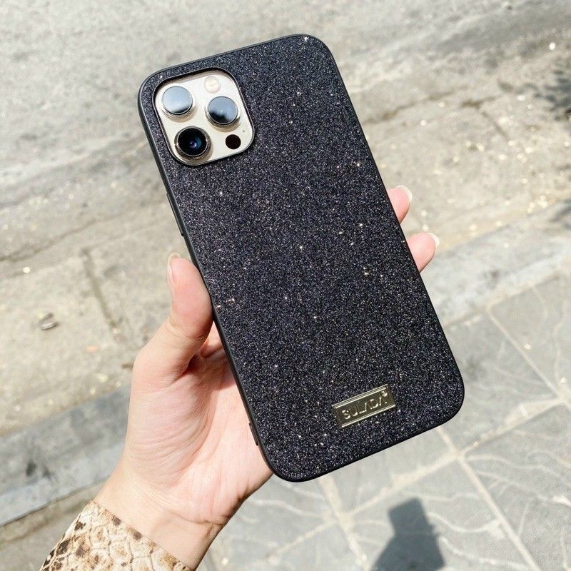 Ốp lưng Sulada nhũ viền dẻo Iphone Xs Max/11/11 Pro Max/12/12 Pro/12 Pro Max