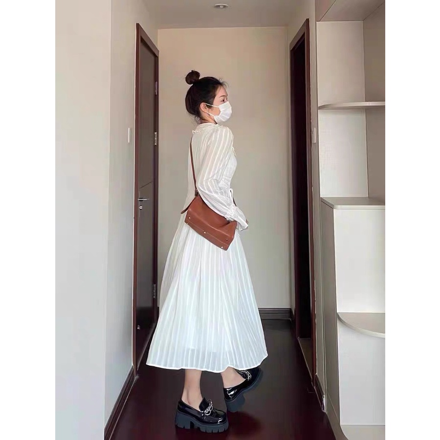 Giày Lolita đế cao phối xích bản to cá tính Ulzzang