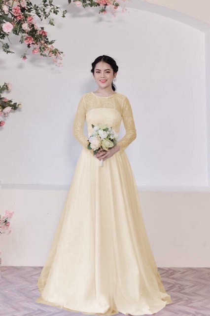 Đầm maxi mặc cưới được 5 kiểu trong 1 sét váy TRIPBLE T DRESS - size S/M/L -MS6Y | BigBuy360 - bigbuy360.vn