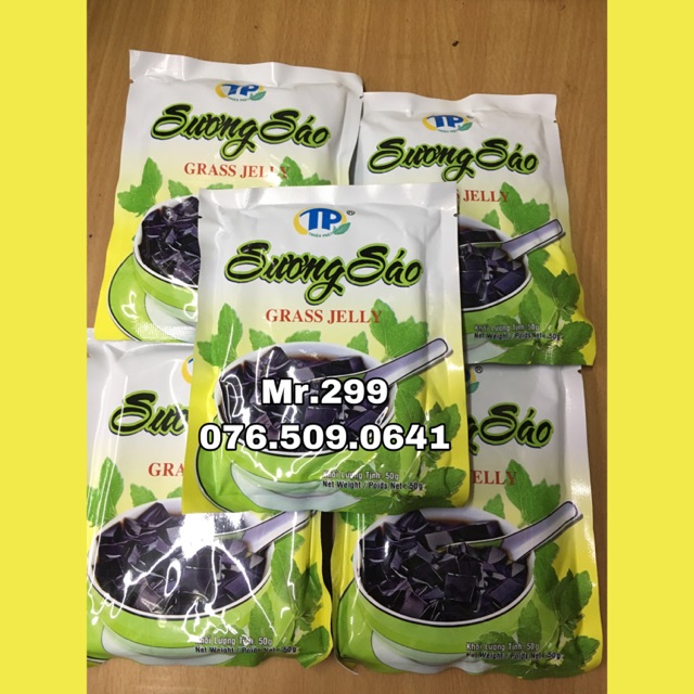 Sương sáo đen Thuận Phát gói nhỏ 50 gram [chính hãng Date 2025]