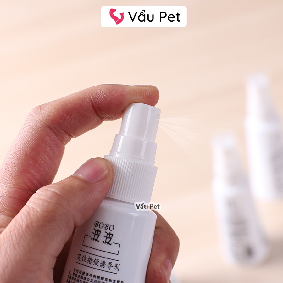 Xịt hướng dẫn đi vệ sinh đúng chỗ BOBO