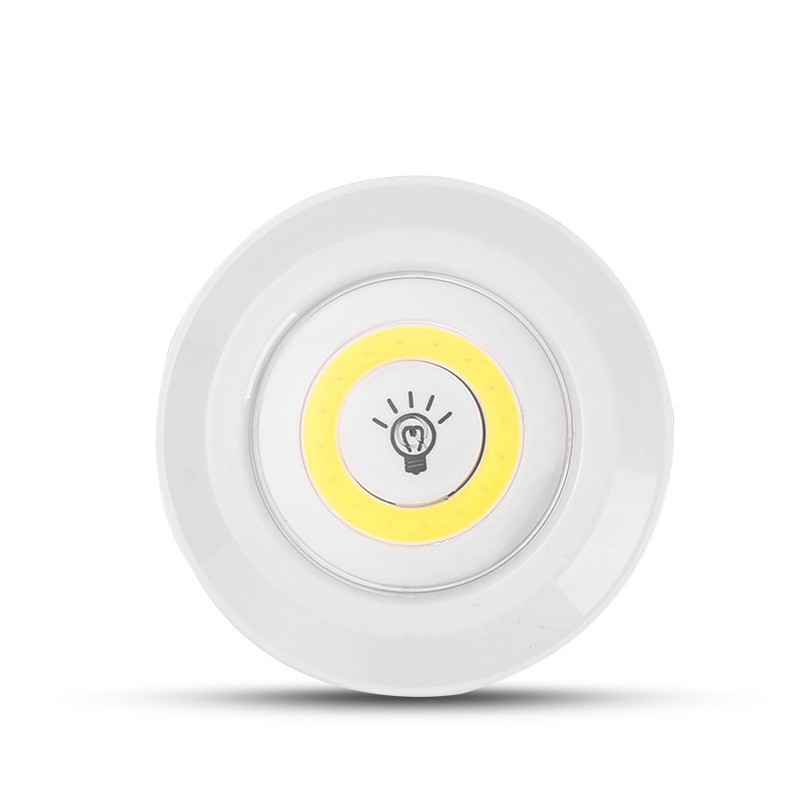 Bộ 3 đèn LED mini gắn tường tủ, có điều khiển từ xa, có chức năng hẹn giờ tắt(HÀNG HOT)