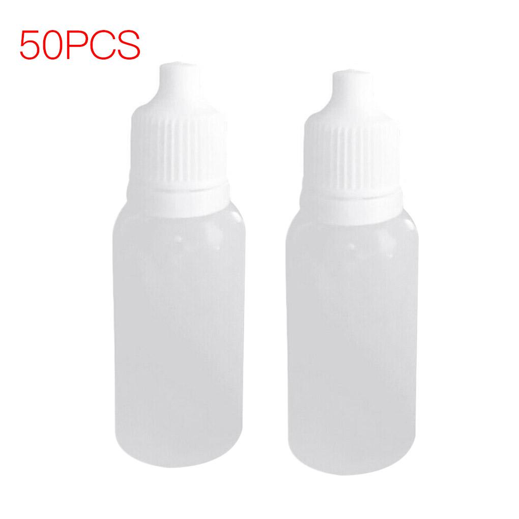 Set 50 Lọ Rỗng Nhỏ Giọt 20ml Đựng Mắt Thú Cưng Tiện Dụng