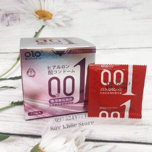 Bao cao su OLO 001 bộ test 5 sản phẩm dòng OLO 001 | BigBuy360 - bigbuy360.vn