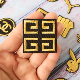 1 Miếng Vá Ủi Quần Áo Hình Logo Mini 01