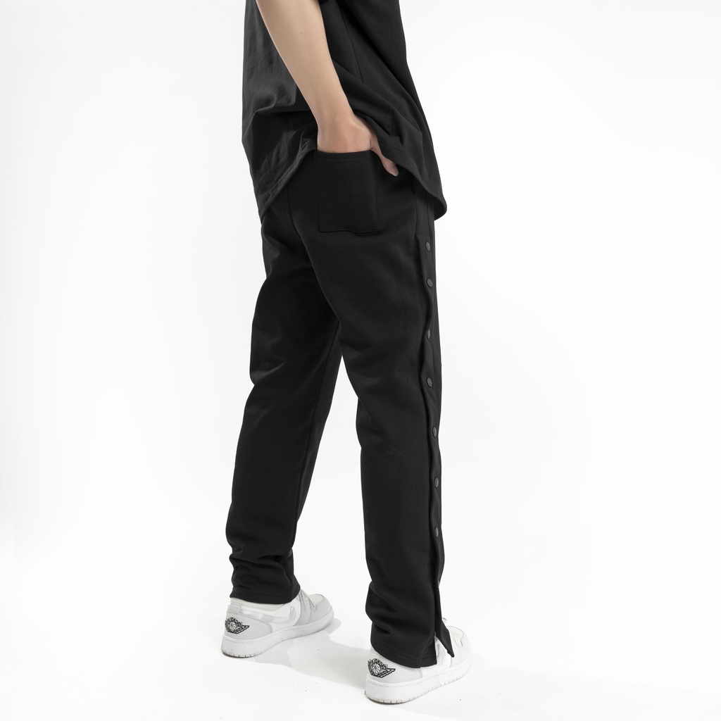 Quần Ống Rộng N7 Newseven PUTTON basic pants suông nam nữ form rộng Local Brand