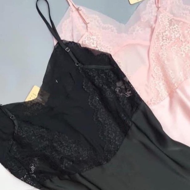 [HÀNG CAO CẤP] Đầm ngủ màu đen hai dây ren ngực hở lưng cao cấp gợi cảm | BigBuy360 - bigbuy360.vn