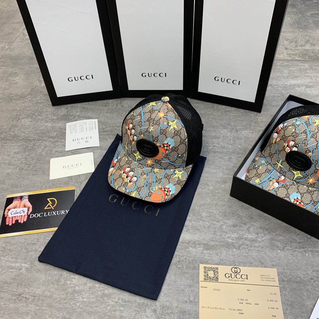 Mũ Nón Nam Nữ Gucci vịt donal nhỏ cực chất cực đẹp danh cho cả Nam và Nữ