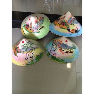 Combo 10 nón lá vẽ huế
