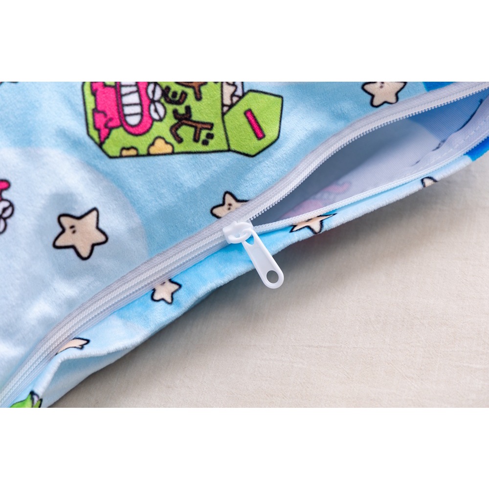 Vỏ Gối Đơn Dày Dặn In Hoạt Hình Kiểu Nhật Bản Dễ Thương Cho Bé Gái