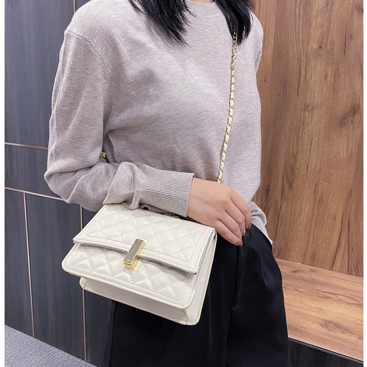 Túi xách nữ trần chỉ trám độc và lạ hiếm có khó tìm phong cách Hàn Quốc Capucha T193