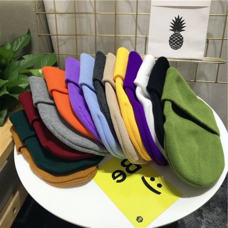 Mũ len phong cách hip hop Hàn Quốc thời trang cho nam nữ