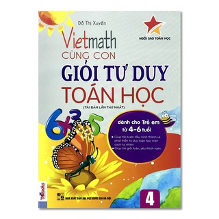 Sách - Vietmath - Cùng con giỏi tư duy toán học 4