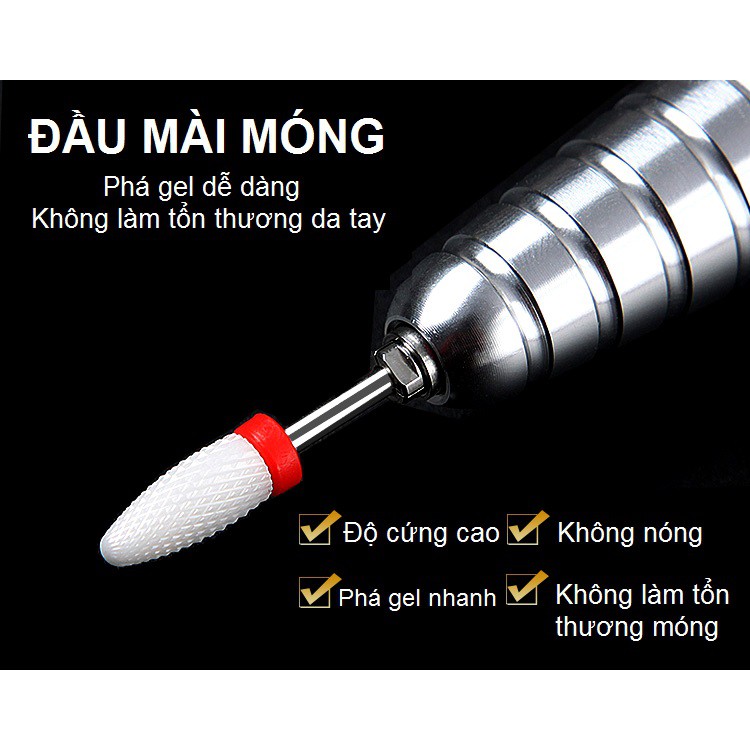 Đầu mài sứ - phá gel, đánh bóng