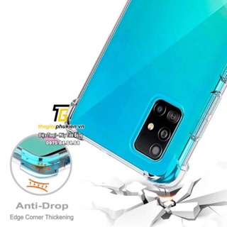 Ốp lưng dẻo trong chống sốc Samsung A71, Samsung A70