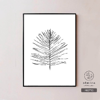 🎷 Tranh treo nội thất tối giản siêu nhẹ - siêu rẻ - tặng đinh treo 3 chân [H037]