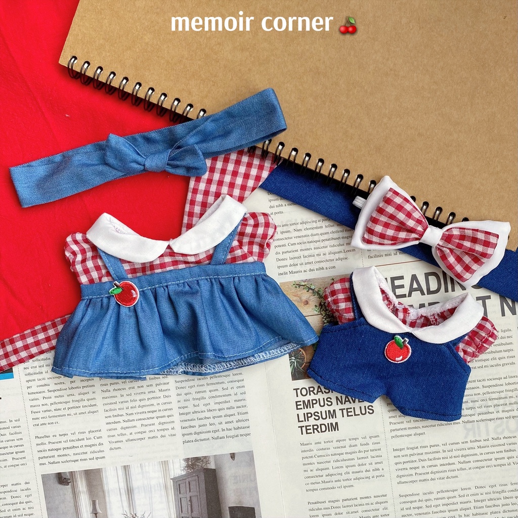 Outfit Doll 15cm & 20cm - Tủ đồ "Nước ép táo cherry" / part 2