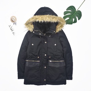 {ORDER] ÁO PARKA LÓT NHUNG ĐEN