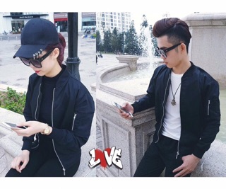 Áo khoác bomber nam nữ