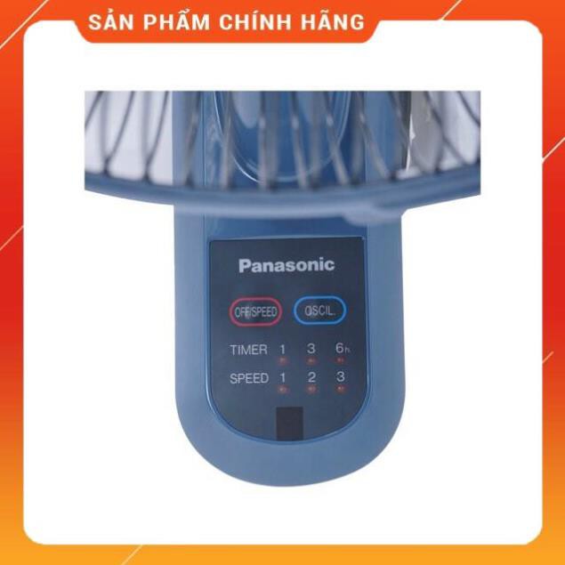 [FreeShip] Quạt treo tường điều khiển từ xa Panasonic F-409MB (Xanh) - Nhập khẩu nguyên chiếc tại Malaysia