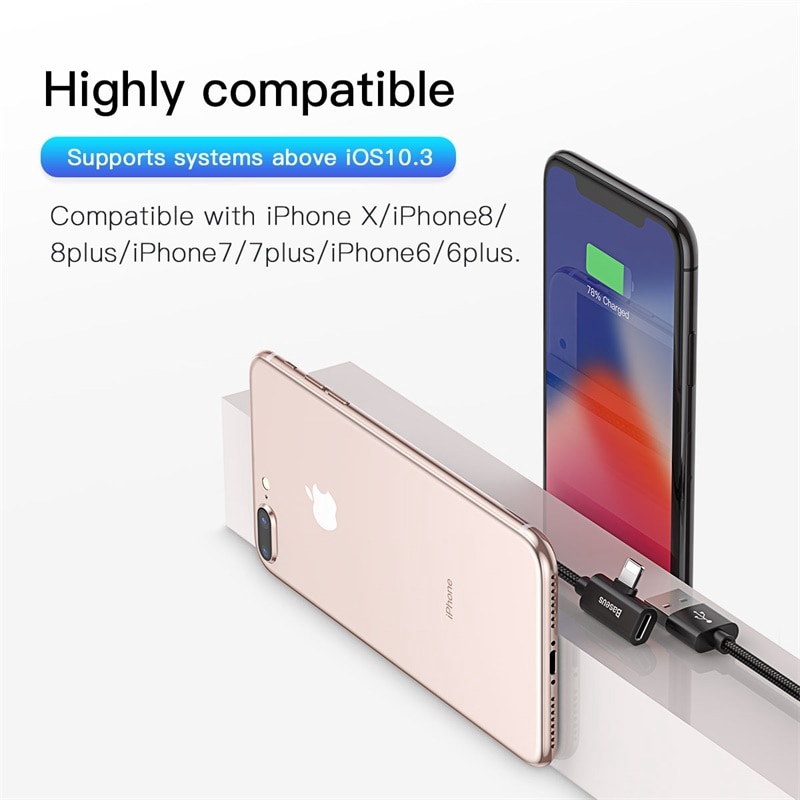 Cáp sạc điện thoại iPhone 2 trong 1 đa chức năng có thể vừa sạc vừa dùng tai phone nghe nhạc cực kỳ tiện lợi