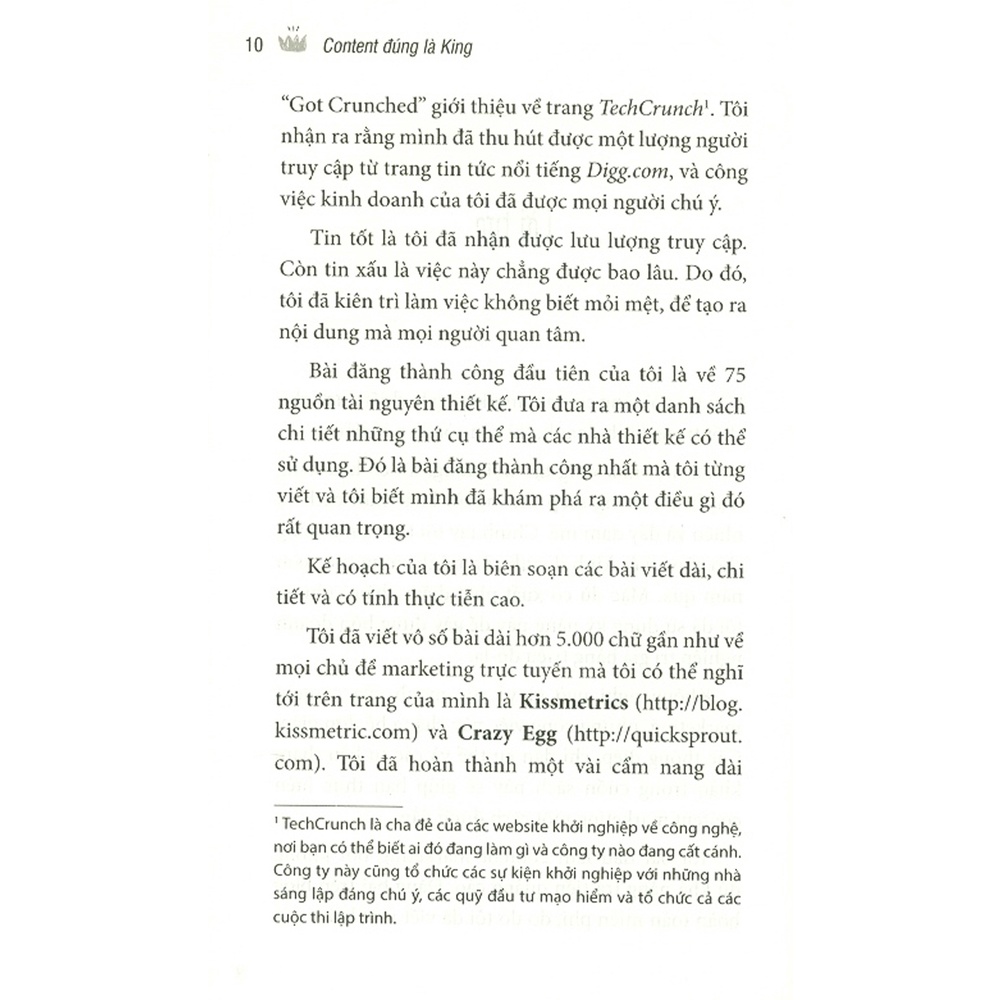 Sách - Content Đúng Là King