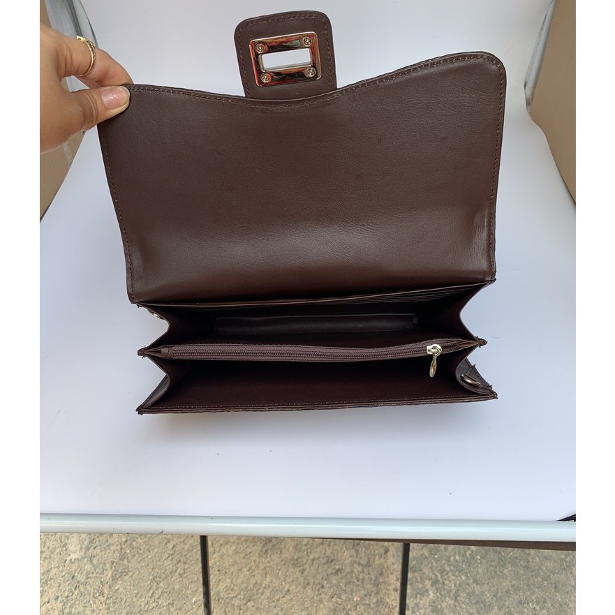 Túi nữ da cá sấu chính hãng NGƯỜI SÀNH DA  -Hàng tận xưởng, tặng kèm nước đánh bóng