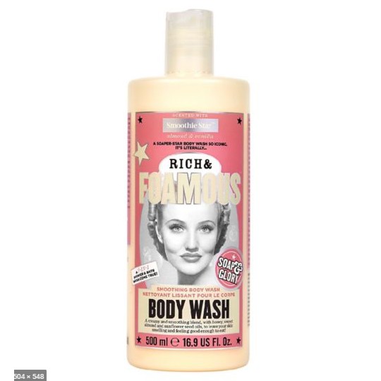 [TOP 1 SHOPEE] Sữa tắm Soap &amp; Glory Rich &amp; Foamous Body Wash 500ml (Bill Anh)