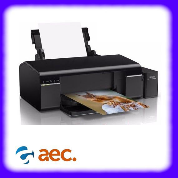 Máy in phun màu Epson L805 sử dụng mực in chuyển nhiệt Hàn Quốc ( đã kèm 6 bình mực in chuyển nhiệt )