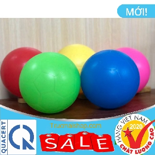 🔥Bé chơi đá bóng ( đủ màu size đường kính 15cm)
