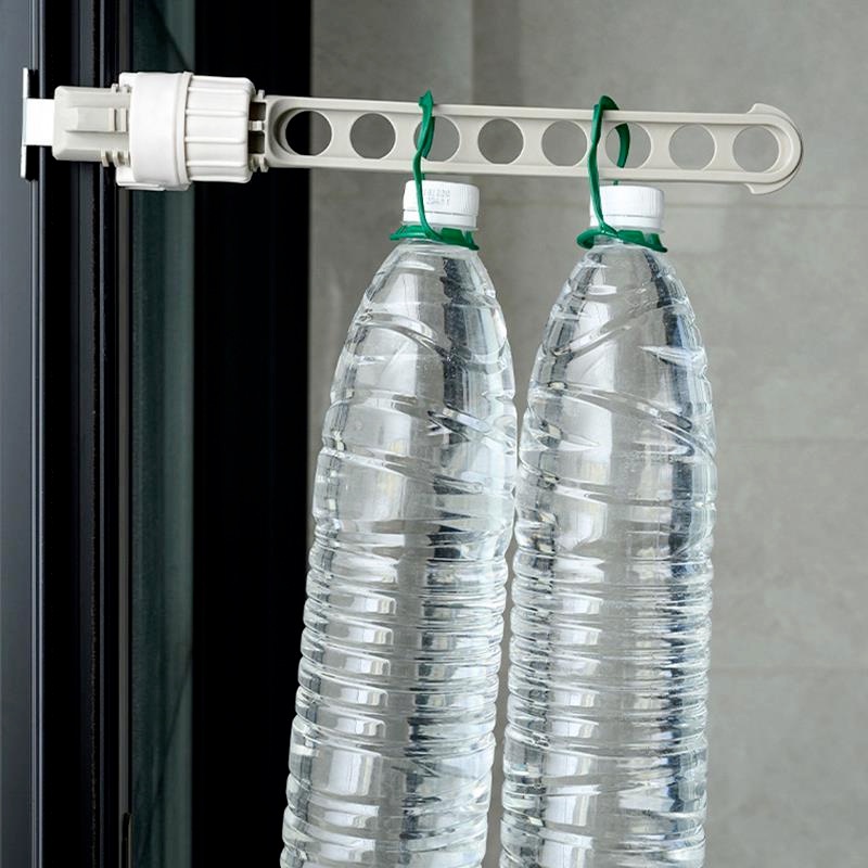 1 Móc Phơi Đồ 8 Lỗ Có Thể Thu Gọn Tiết Kiệm Không Gian Thân Thiện Với Môi Trường