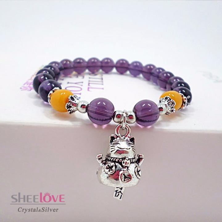 Vòng tay phong thủy MÈO PHÁT TÀI, VÒNG MIX CHARM | BigBuy360 - bigbuy360.vn