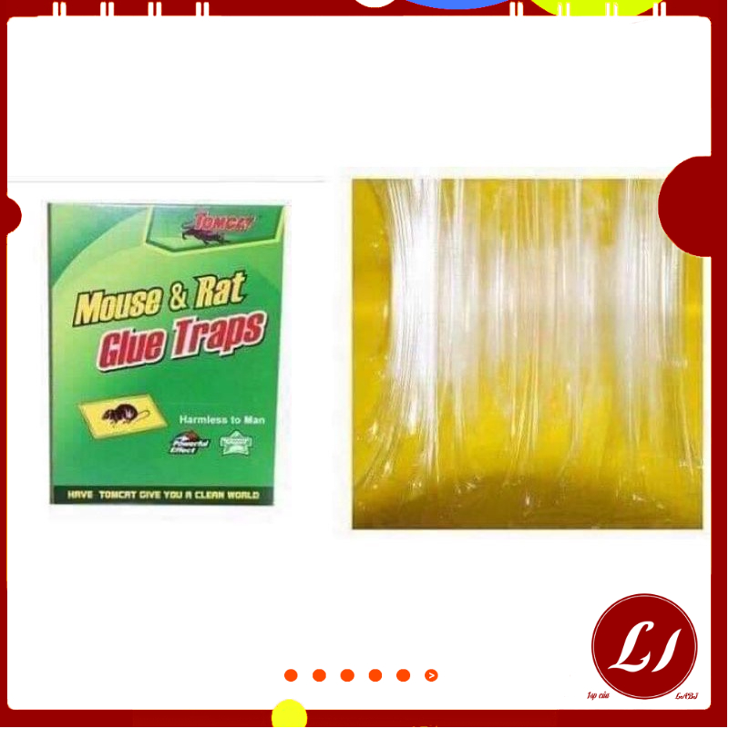 Miếng KEO DÍNH CHUỘT, GIÁN, côn trùng siêu dính tiện lợi- TĐ