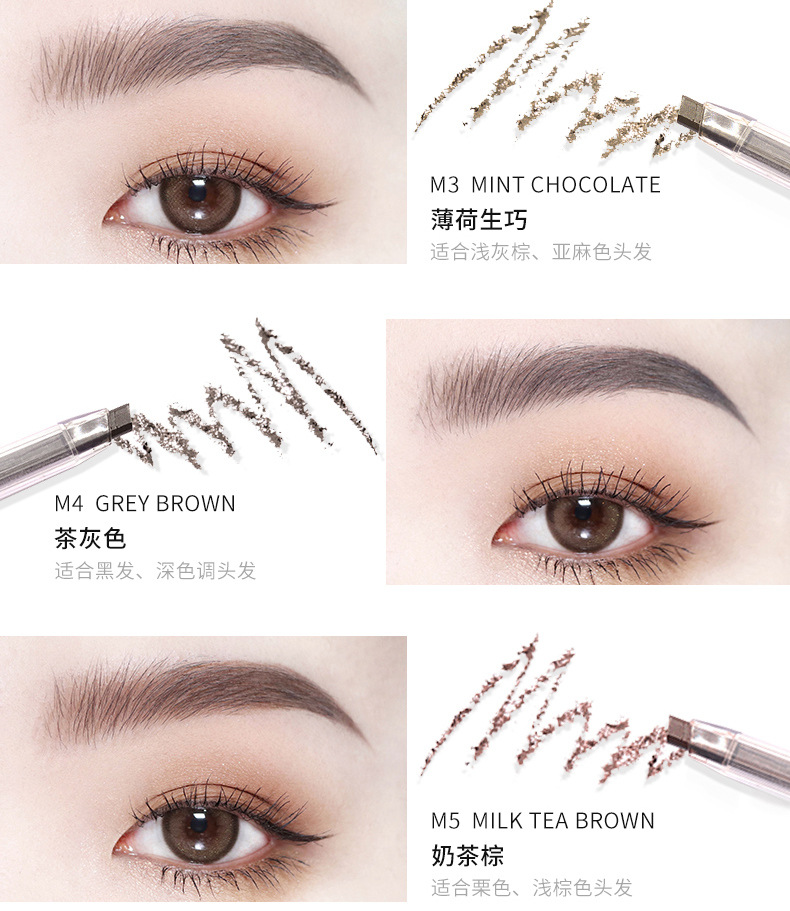 [Hàng mới về] Bút Chì Kẻ Lông Mày Hai Đầu Siêu Mịn Không Thấm Nước Và Mồ Hôi  Nội Địa Trung | BigBuy360 - bigbuy360.vn