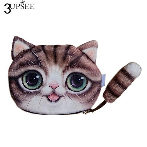 Ví tiền hình mặt mèo cho trẻ em