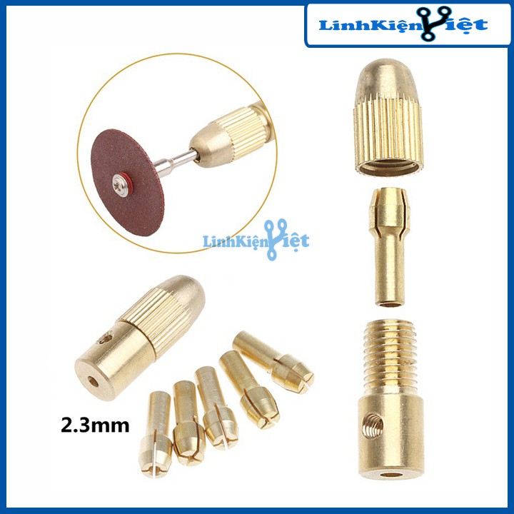 Combo Đầu Kẹp Mũi Khoan 5 Đầu