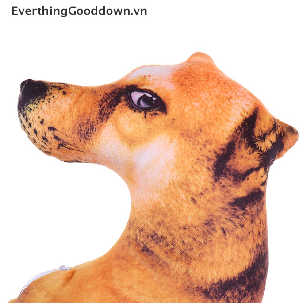 Everthinggooddown Đệm cotton Hình Cún Con 3D Trang Trí Nội Thất Ghế sofa