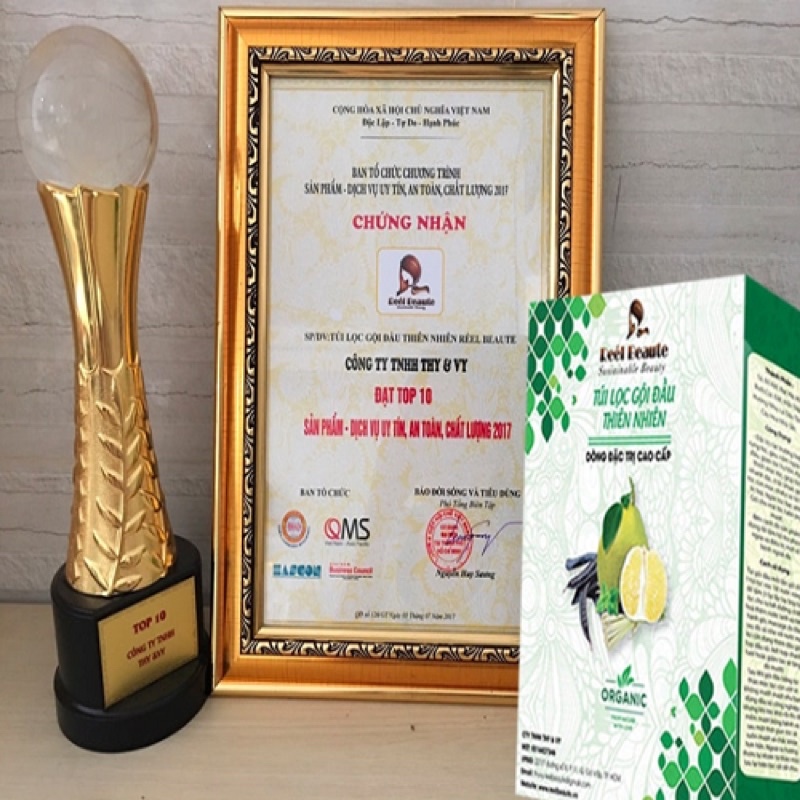 TÚI LỌC GỘI ĐẦU THIÊN NHIÊN RÉEL BEAUTE CAO CẤP