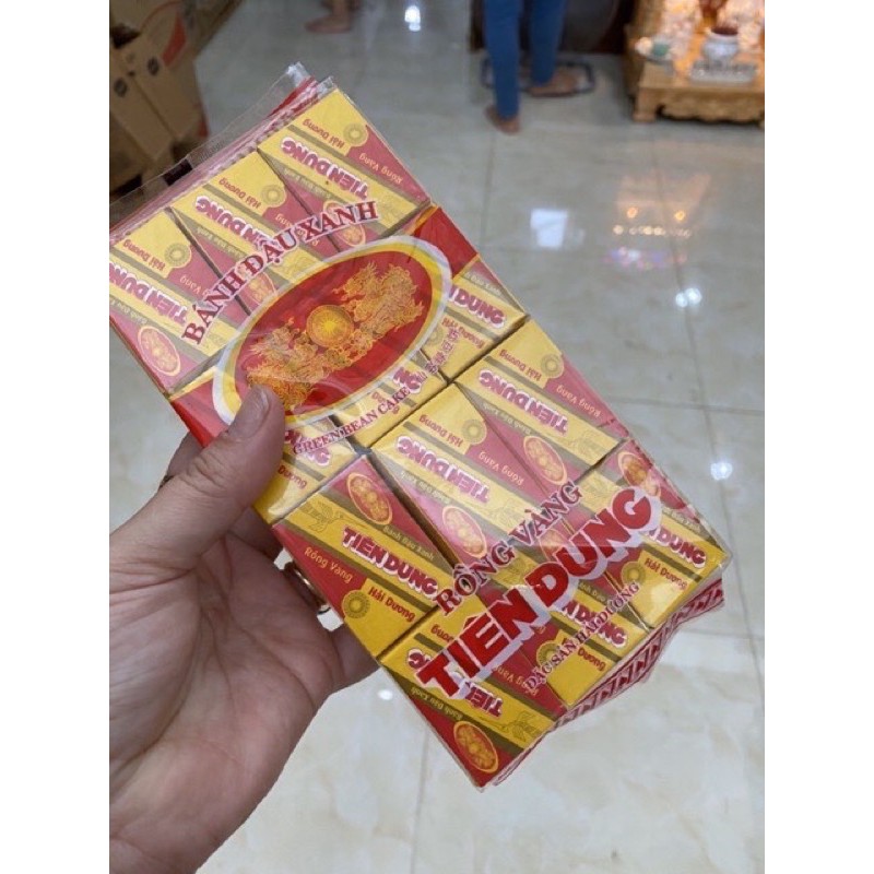 Bánh đậu xanh Rồng Vàng Tiên Dung 360g - Đặc sản Hải Dương