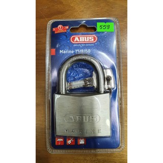 Khóa chống ăn mòn, chống gỉ sét abus 75ib/60 marine 60mm/50mm
