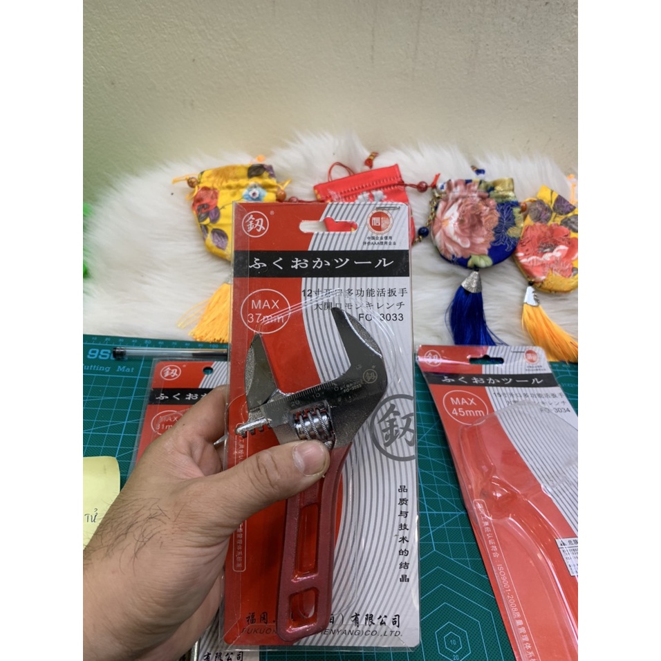 MỎ LẾT MIỆNG RỘNG CÁN NGẮN KIỂU NHẬT FUKUOKA 30mm FO-3032, 35mm FO-3033, 45mm FO-3034