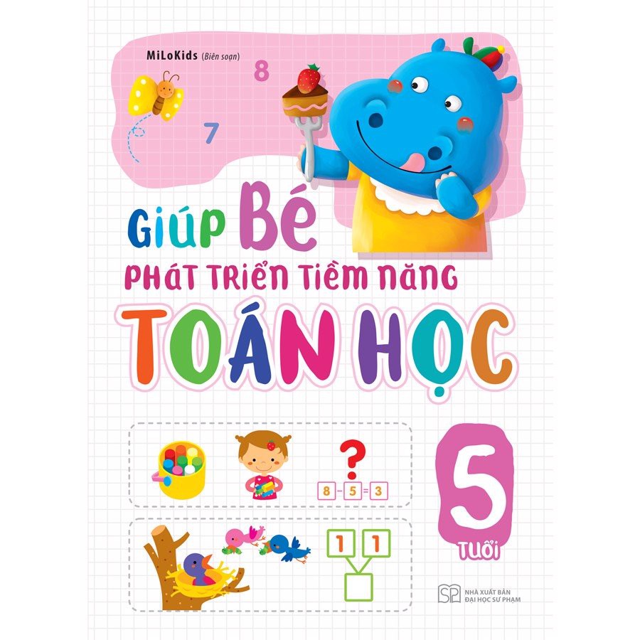 Sách - Giúp bé phát triển tiềm năng toán học 5 tuổi