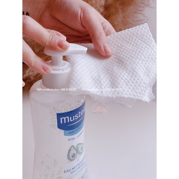 Nước làm sạch Mustela Micellaire vệ sinh mặt body thay tã cho bé từ sơ sinh