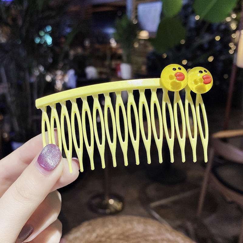 Xước tóc, cài tóc mái màu cute cho bé gái