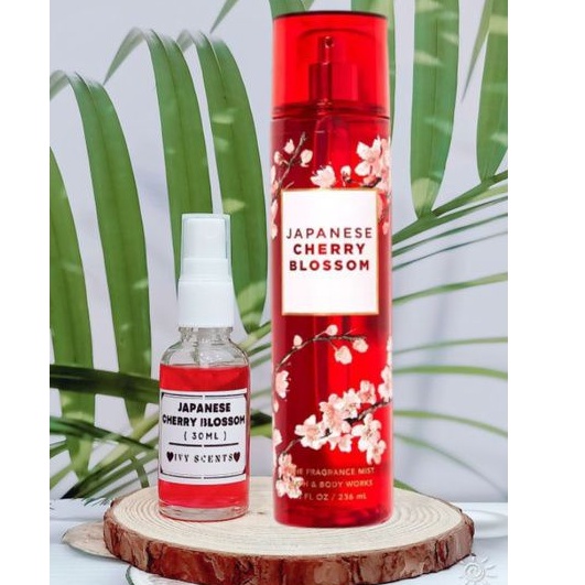 (30ML)XỊT THƠM JAPANESE CHERRY BLOSSOM BATH AND BODYWORKS