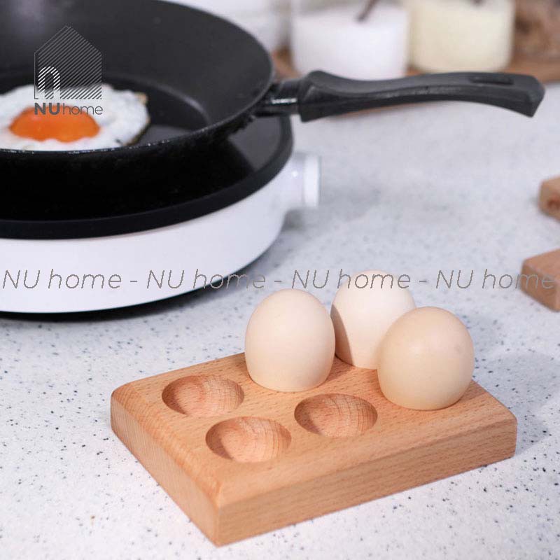 nuhome.vn | Khay đựng trứng bằng gỗ Tama, khay gỗ đựng trứng cao cấp, thiết kế sáng tạo và đẹp mắt